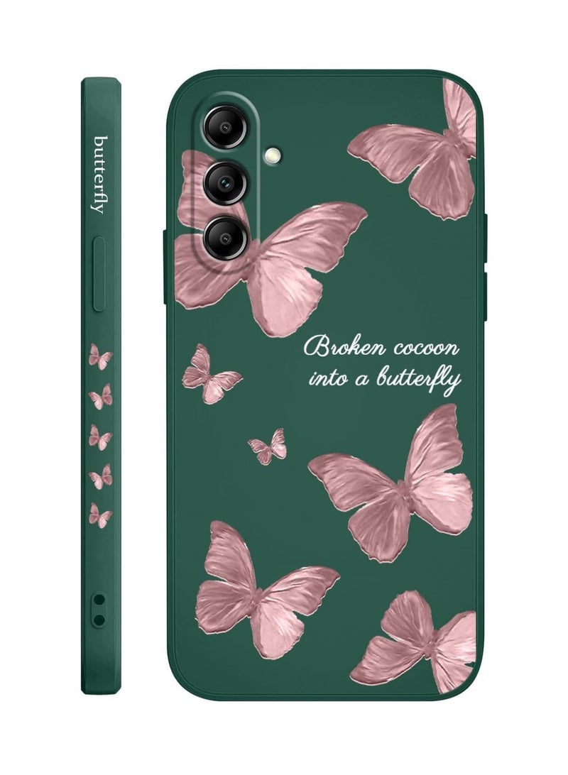 Fekra Soft TPU Case For Samsung Galaxy A16  5G/4G Shockproof Silicone Cover (Green, Samsung Galaxy A16  5G/4G) - Image 1